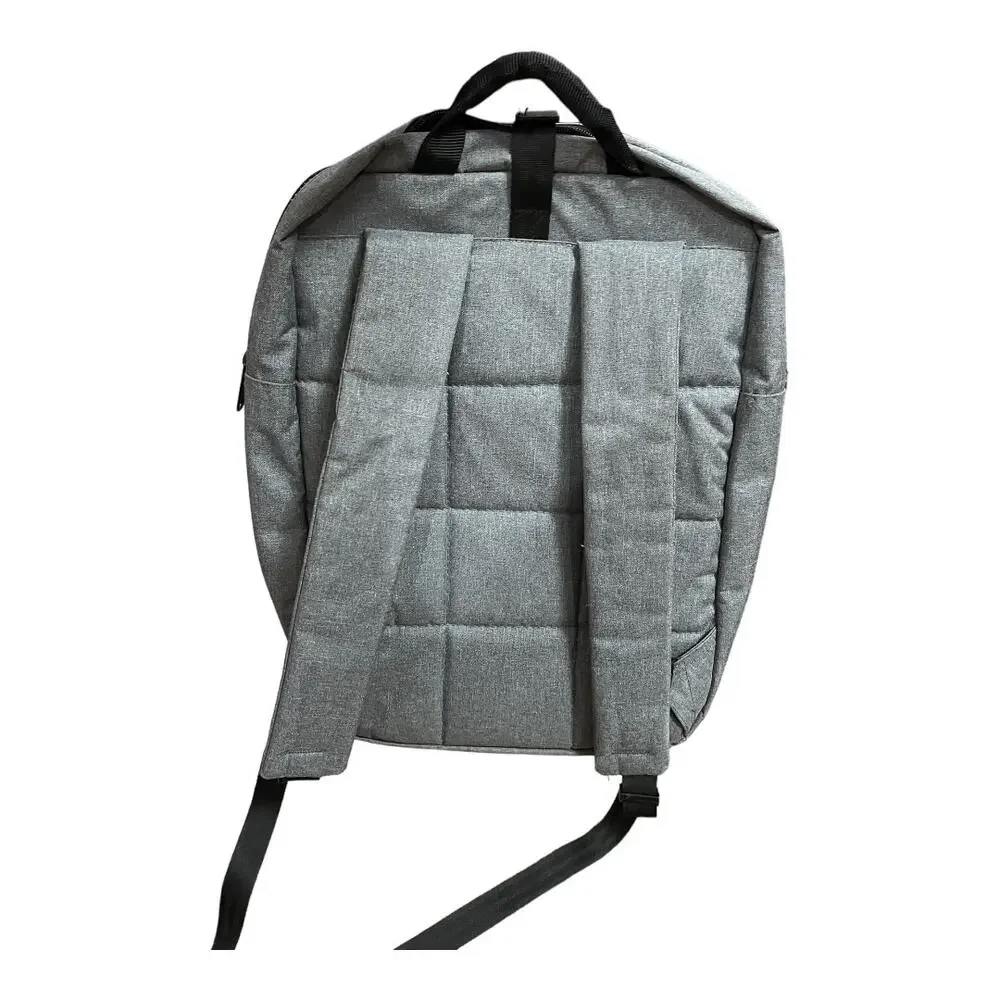 ThiKin Padded Laptop Gray Backpack Utility Unisex Lightweight Structured Quality